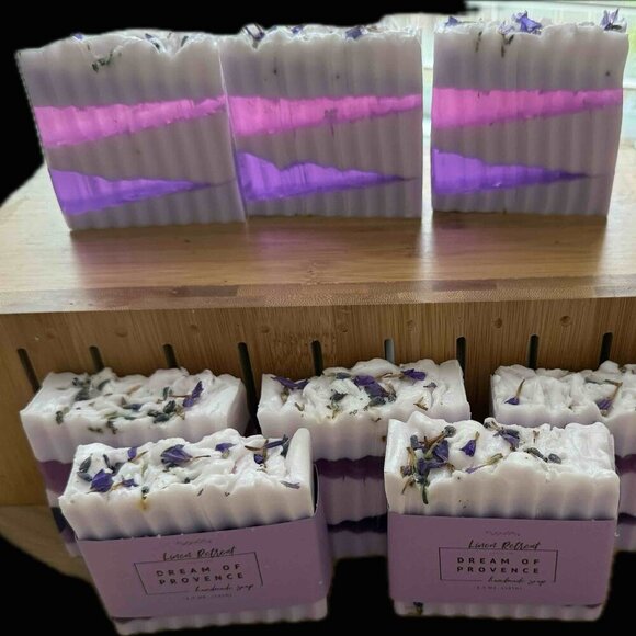 Set of 3 pieces of moisturizing soap "Dream of Provans" weight 14 oz - Picture 2 of 5